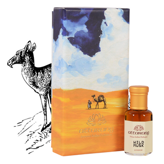 Wild Musk Attar | Musk, Olibanum & Leather Notes | 10ml