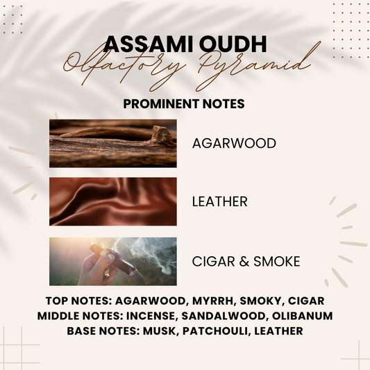Assami Oudh | Oudh, Smoke & Leather Notes | Attar 10ml