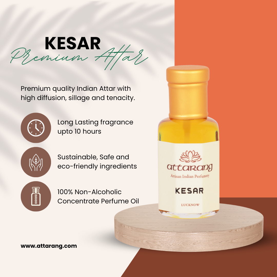 Kesar | Kashmiri Saffron | Attar 10ml