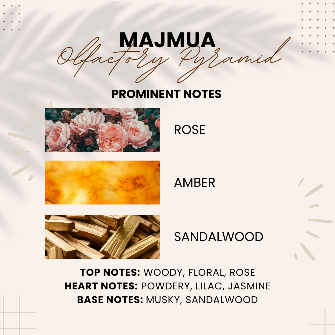 Majmua | Traditional Sweet Floral Woody | Attar 10ml