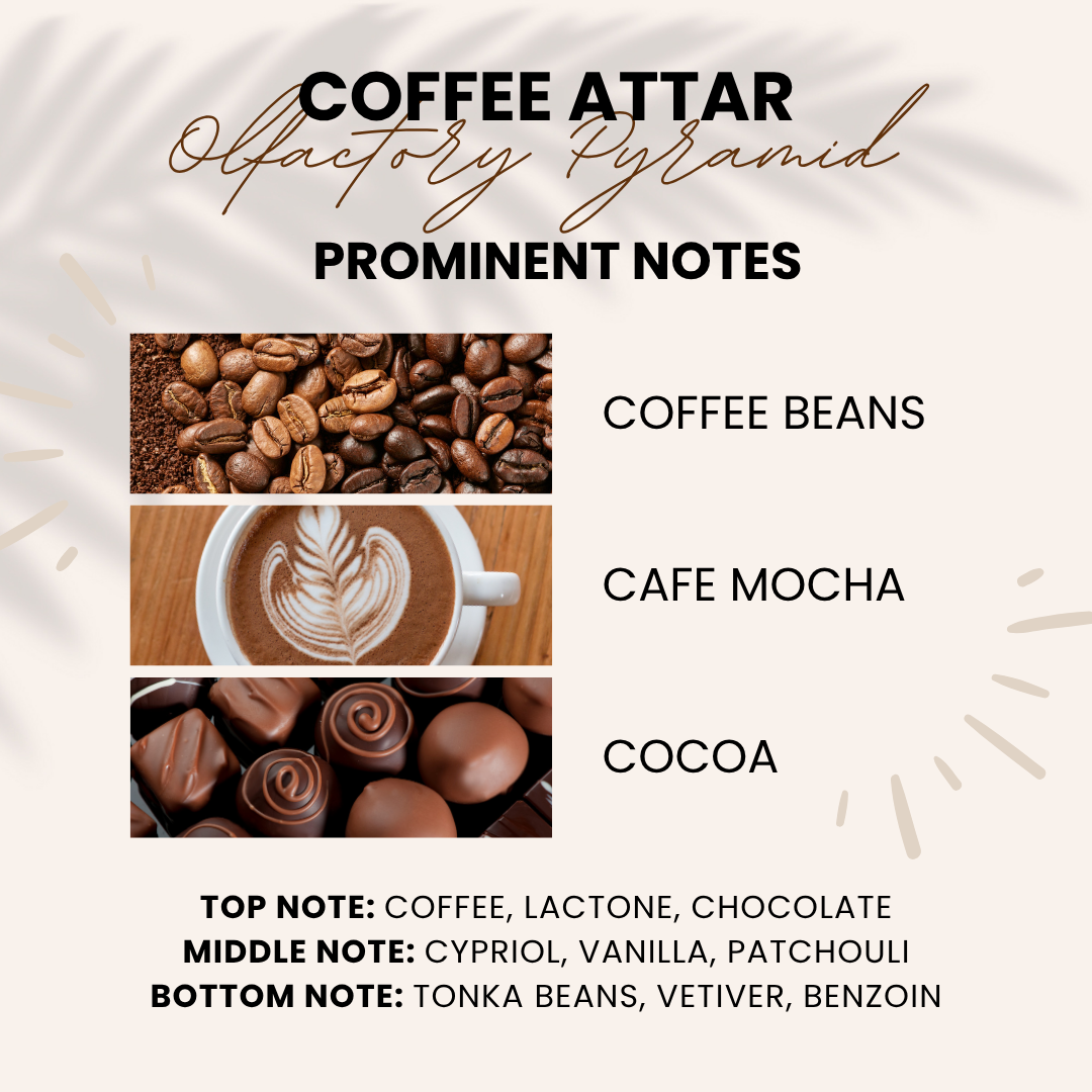 Coffee Attar | Cocoa, Mocha, Chocolate | Attar 10ml