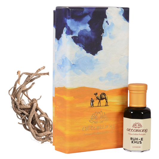 Ruh-e-Khus | Khus, Vetiver Root, Cool Notes | Attar 10ml