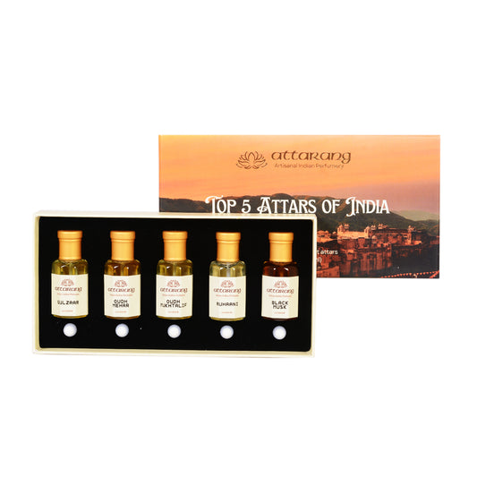 Top 5 Winters Attars of India | Warm, Woody, Mysterious | 5x10ml Attar Set 50ml