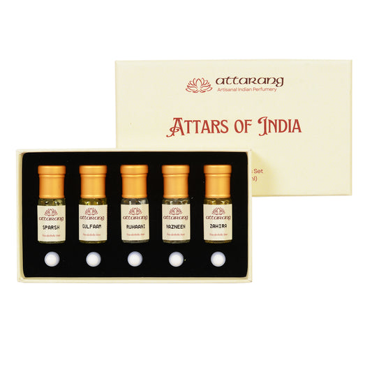 Top 5 Women Attars of India (5x3ml) 15ml