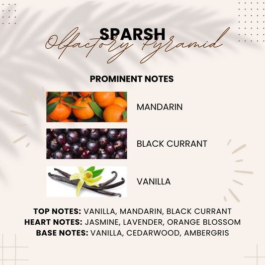 Sparsh | Vanilla, Black Currant, Mandarin | Attar 10ml