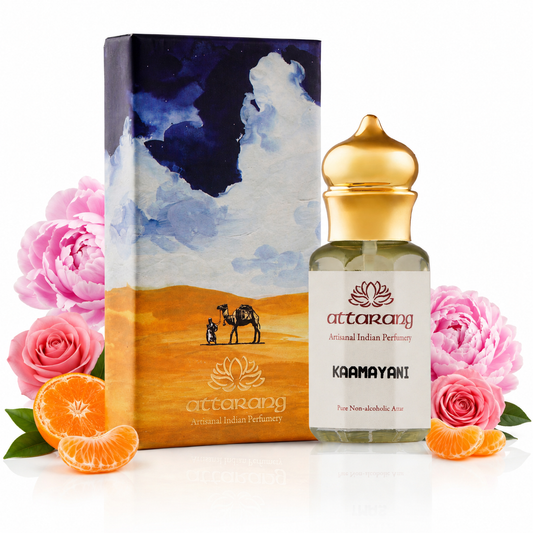 Kaamayani Attar | Mandarin, Peony, Rose, | Attar 10ml