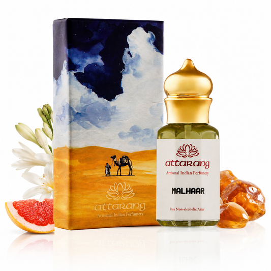 Malhaar | Grapefruit, Tuberose & Amber | Attar 10ml