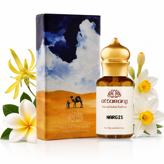 Nargis Attar | Plumeria, Champa, Daffodil | Attar 10ml