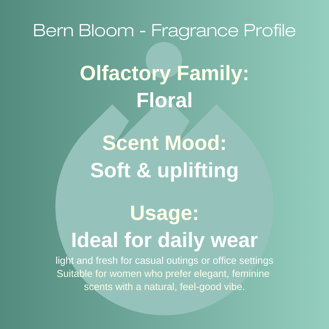 Bern Bloom | Soft floral, Rose, Peony | EDP 50ml