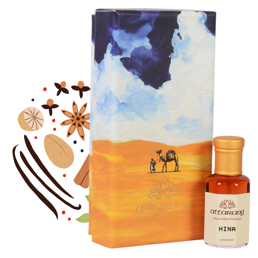 Hina | Traditional, Spicy, Saffron | Attar 10ml