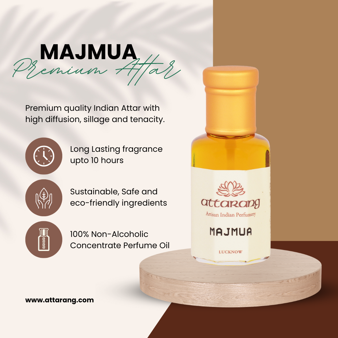 Majmua | Traditional Sweet Floral Woody | Attar 10ml