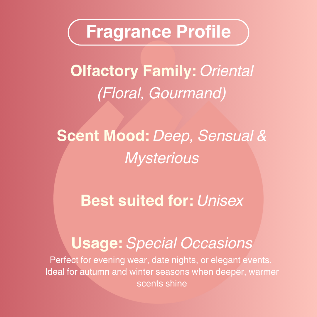 Roche Noire | Mysterious, Sweet, Ambery | Perfume Oil 10ml