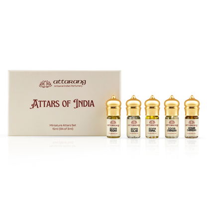 Top 5 Pooja Attars of India (5x3ml) 15ml