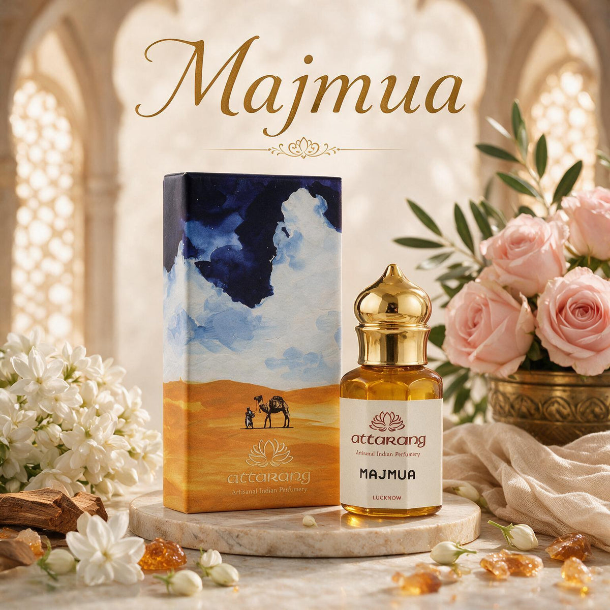 Majmua | Traditional Sweet Floral Woody | Attar 10ml