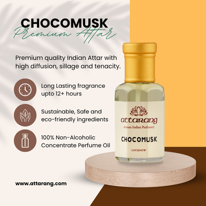 ChocoMusk | Chocolate, Cocoa, Musk | Attar 10ml