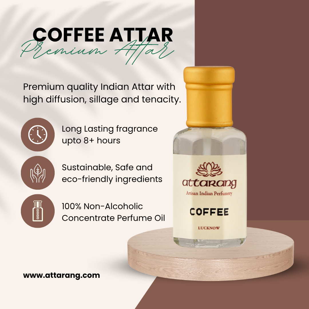 Coffee Attar | Cocoa, Mocha, Chocolate | Attar 10ml