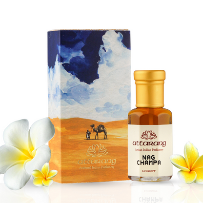 Nag Champa Attar | Plumeria, Champak, Fragipani | Attar 10ml