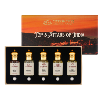 Top 5 Winters Attars of India | Warm, Woody, Mysterious | 5x10ml Attar Set 50ml