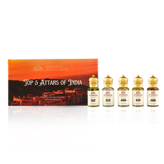 Top 5 Pooja Attars of India | Devotional Fragrances | 5x10ml Attar Set 50ml