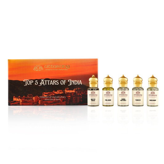 Top 5 Summer Attars of India | Cool, Fresh, Aqua | 5x10ml Attar Set 50ml