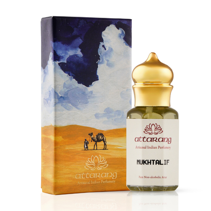 Mukhtalif | Leather, Smoke & Agarwood | Attar 10ml