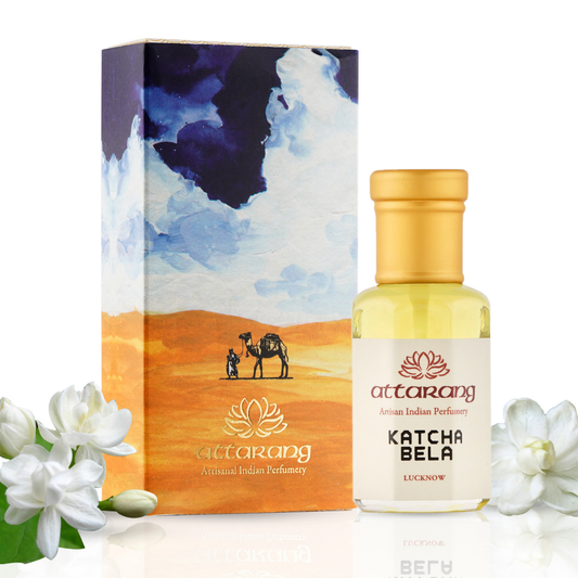 Katcha Bela Attar | Deep Floral, Jasmine Sambac, Mogra buds | Attar 10ml