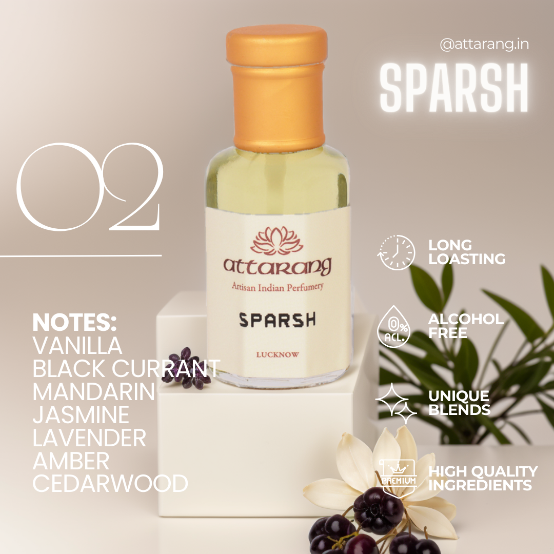 Sparsh | Vanilla, Black Currant, Mandarin | Attar 10ml