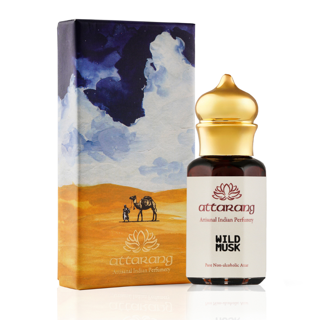 Wild Musk Attar | Musk, Olibanum & Leather Notes | 10ml
