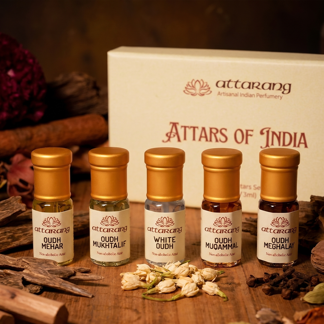 Top 5 Oudh Attars of India (5x3ml) 15ml