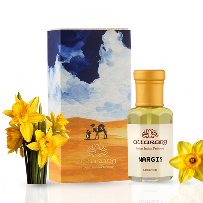 Nargis Attar | Plumeria, Champa, Daffodil | Attar 10ml