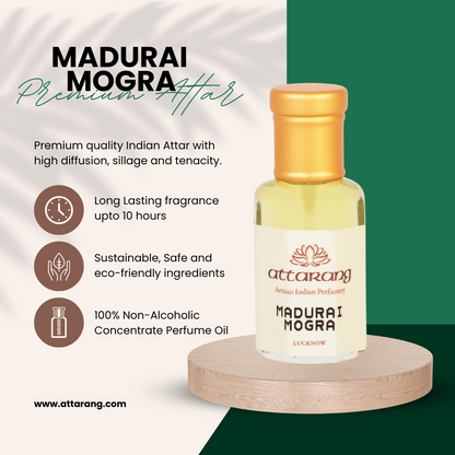 Madurai Mogra | Premium Jasmine Sambac | Attar 10ml