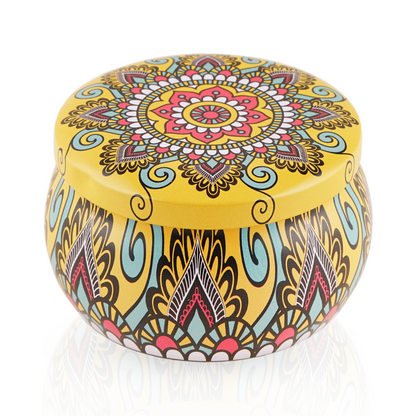 Garland of Jasmine Aroma Candle Tin Pack 120g