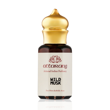 Wild Musk Attar | Musk, Olibanum & Leather Notes | 10ml