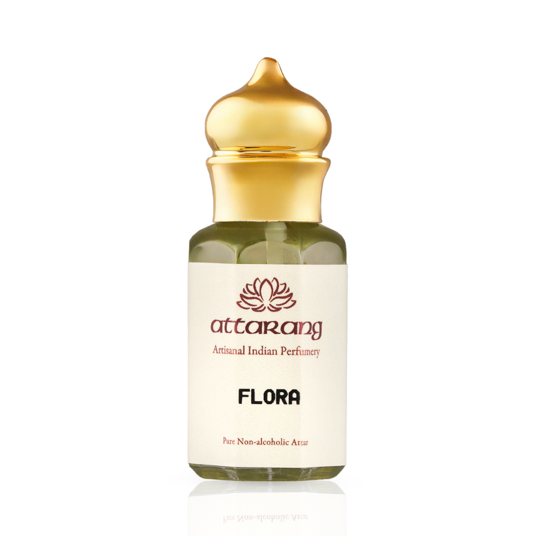 Flora Attar | Mandarin, Peony, Rose, | Attar 10ml