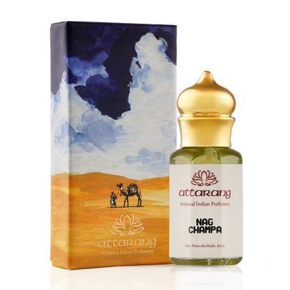 Nag Champa Attar | Plumeria, Champak, Fragipani | Attar 10ml