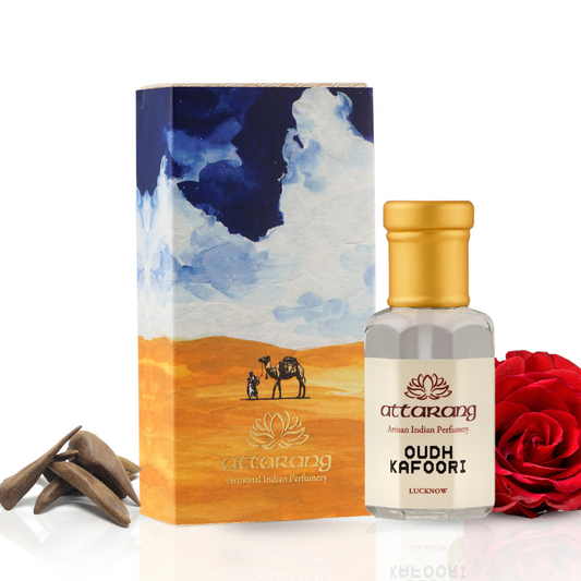 Oudh Kafoori | White Oudh & Rose | Attar 10ml