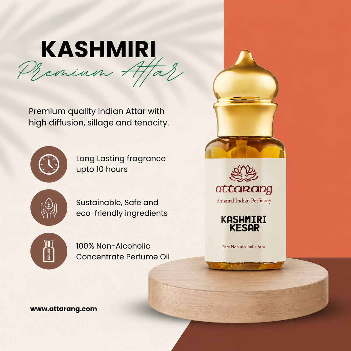 Kesar | Kashmiri Saffron | Attar 10ml