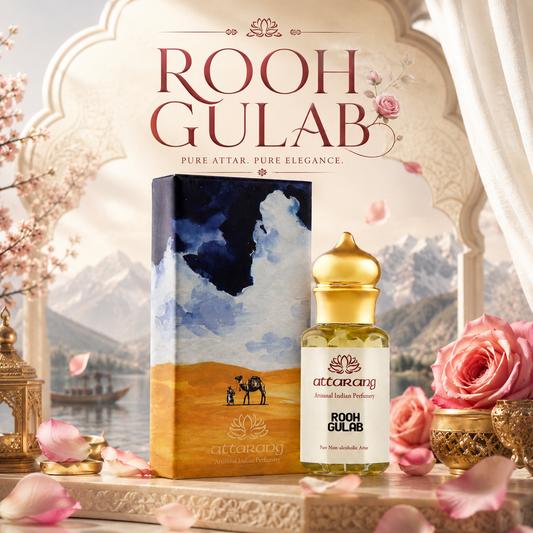 Rooh Gulab | Pure Rose, Rosa x damascena | Attar 10ml
