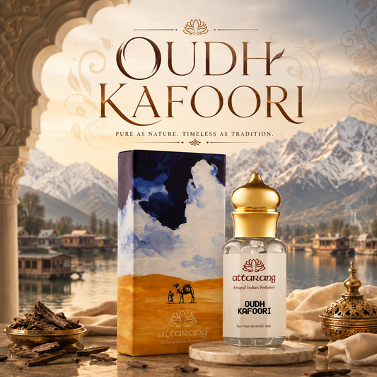 Oudh Kafoori | White Oudh & Rose | Attar 10ml