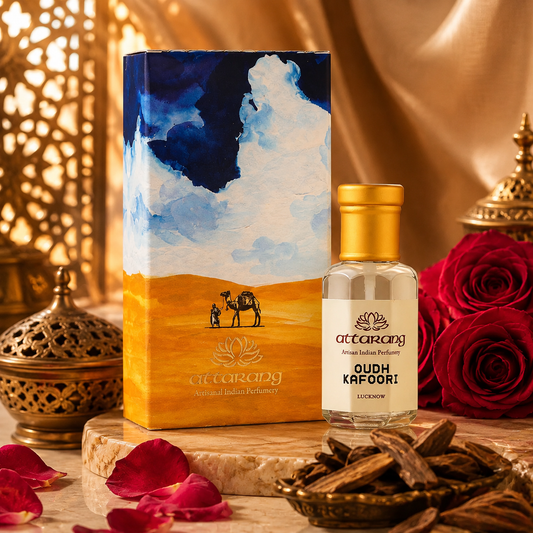 Oudh Kafoori | White Oudh & Rose | Attar 10ml