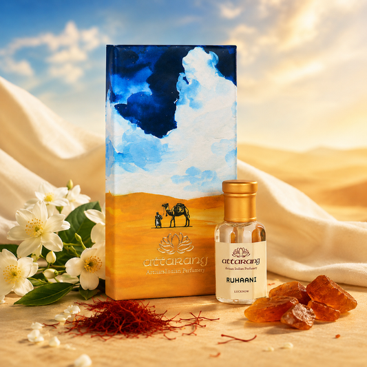 Ruhaani | Saffron, Jasmine & Amber | Attar 10ml