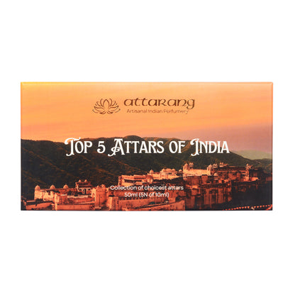 Top 5 Attars of India for Women | Fragrances for Her | 5x10ml Attar Set 50ml