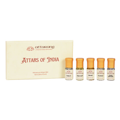 Top 5 Attars of India for Men (5x3ml) 15ml