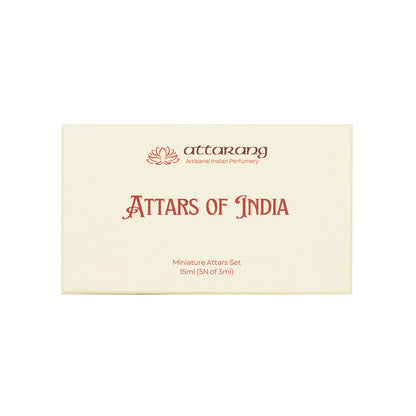 Top 5 Oudh Attars of India (5x3ml) 15ml