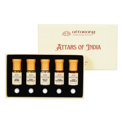 Top 5 Oudh Attars of India (5x3ml) 15ml