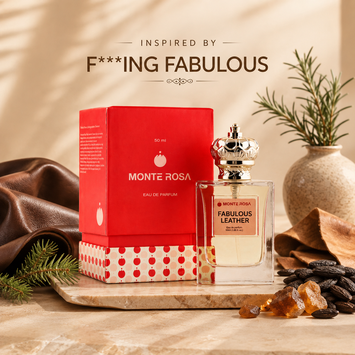 MonteRosa Fabulous Leather | EDP 50ml