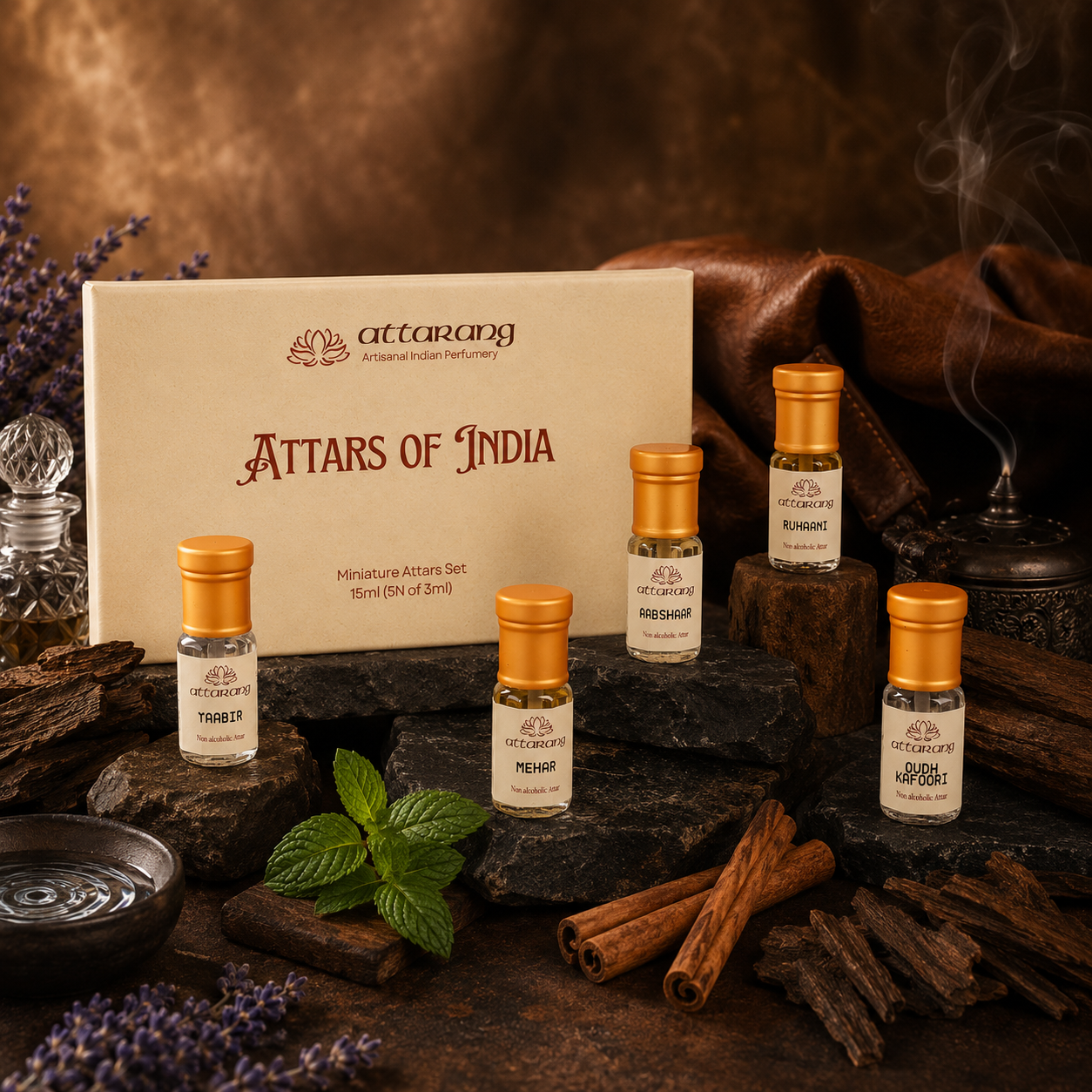 Top 5 Attars of India for Men (5x3ml) 15ml