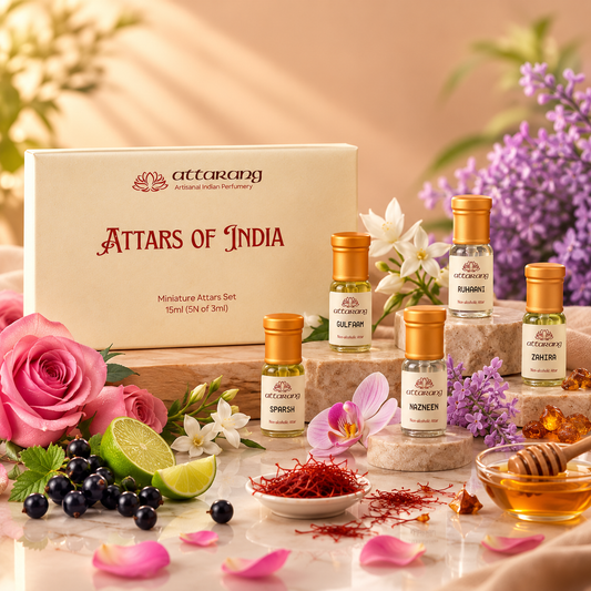 Top 5 Women Attars of India (5x3ml) 15ml