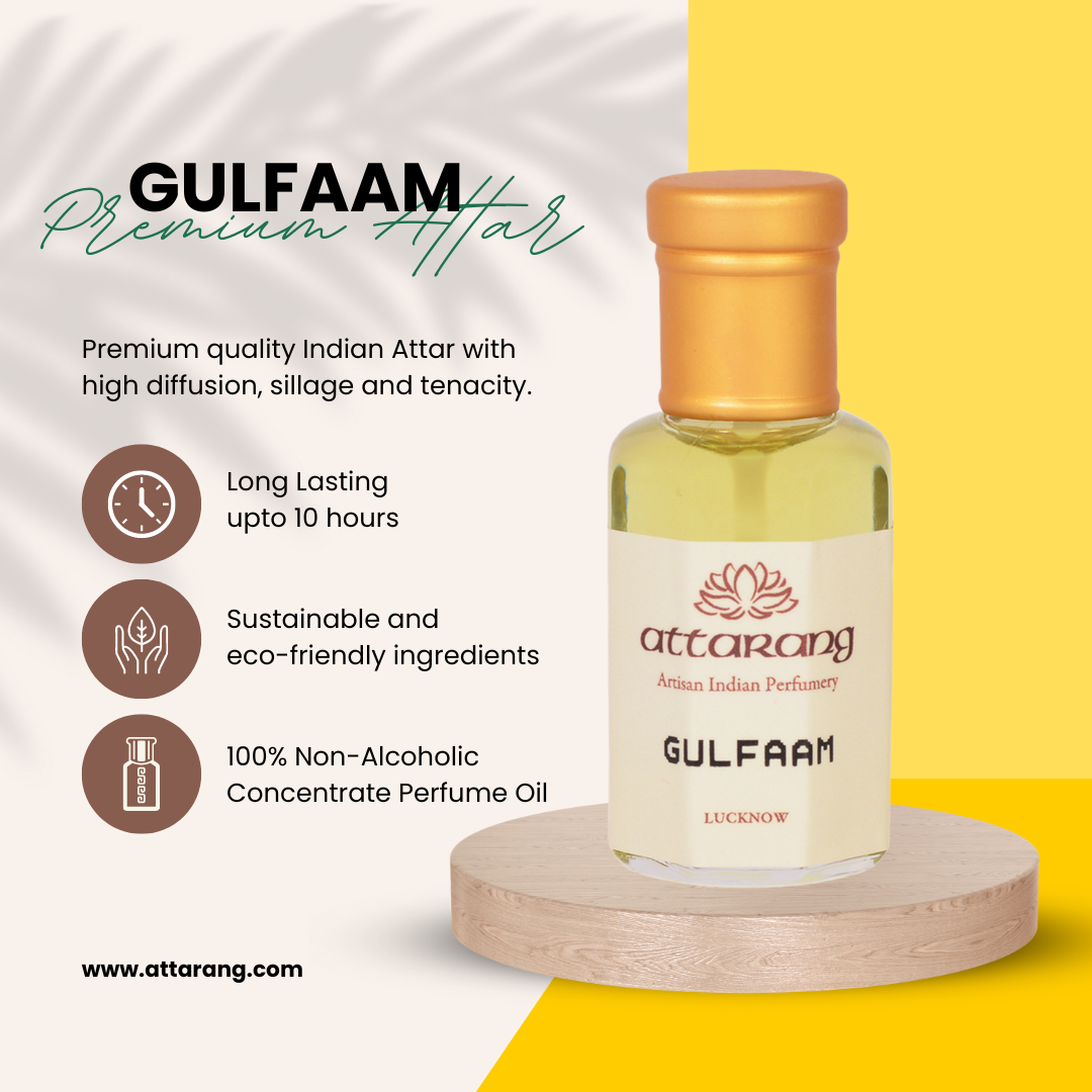 Gulfaam | Vanilla, Tuberose & Amber | Attar 10ml
