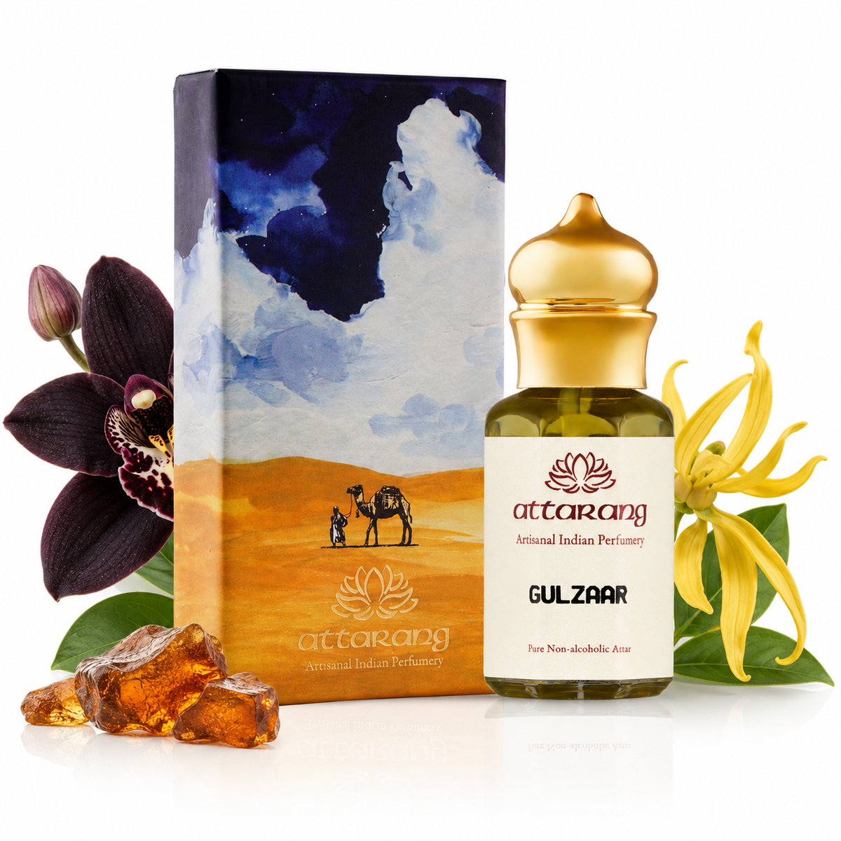 Gulzaar | Black Orchid, Ylang Ylang & Amber | Attar 10ml